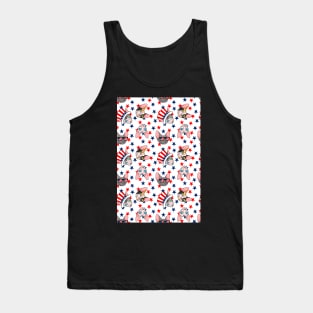 patriotic sphynx stars Tank Top